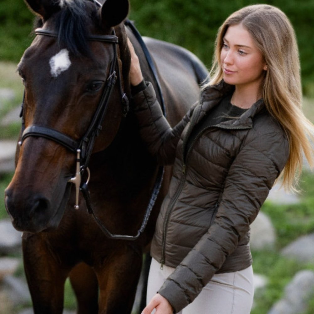 TKEQ EZ Packable Down Jacket BLACK XS (NEVER BEEN WORN)